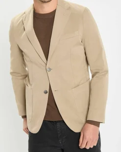 Veste blazer regular fit beige