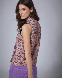 Veste Bohemian Hindi camel