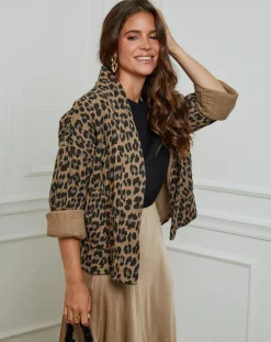 Veste Coralie taupe