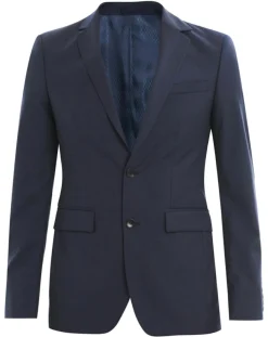 Veste de costume en Laine mélangée Veruto bleu foncé