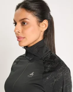 Veste de running réfléchissante Zeroweight Pro Warm noire