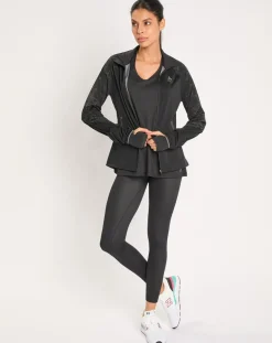 Veste de running réfléchissante Zeroweight Pro Warm noire