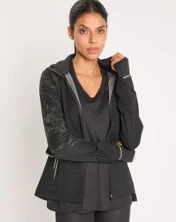 Veste de running réfléchissante Zeroweight Pro Warm noire