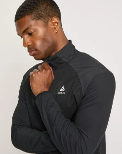 Veste de running Zeroweight Warm Hybrid noire