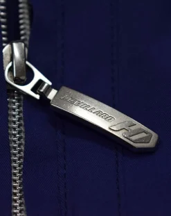 Veste de Ski Aneto col fausse fourrure cobalt