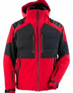 Veste de ski Apex rouge/noir