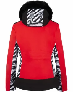 Veste de ski Camille Pr Ff rouge