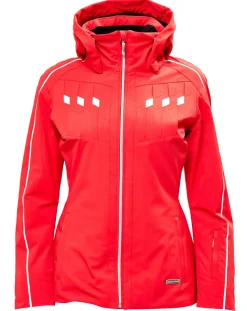 Veste de ski Cluse rouge