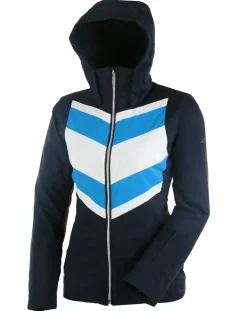 Veste de ski Dufour marine/blanc