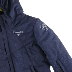 Veste de ski Flam bleu marine lavé