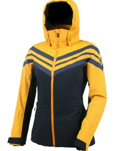 Veste de ski Loriaz marine/jaune