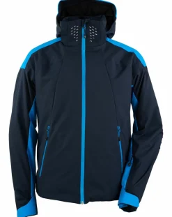 Veste de ski Montets bleu foncé/ciel