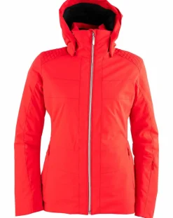 Veste de ski Penia rouge