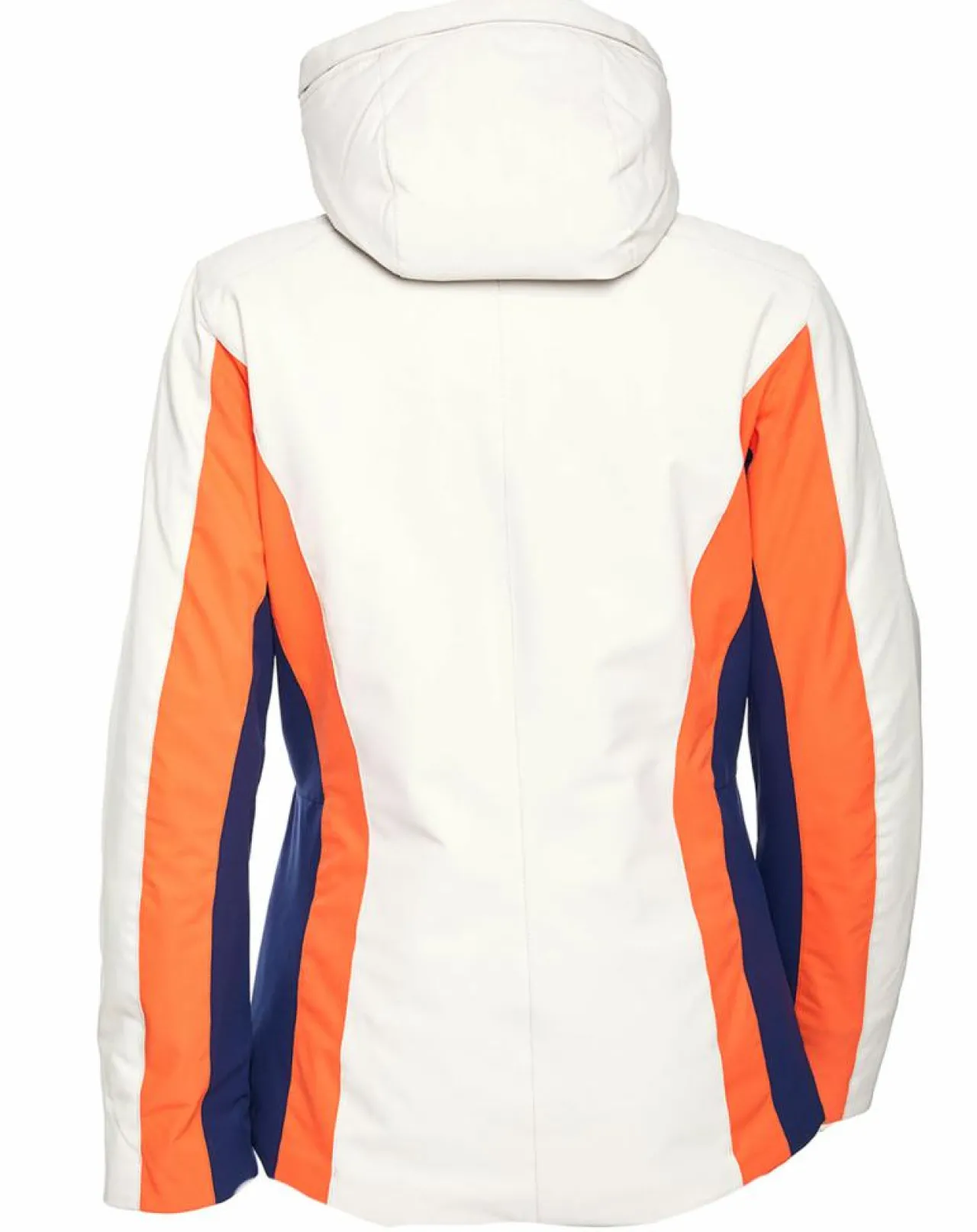 Veste de ski Sella écru/orange