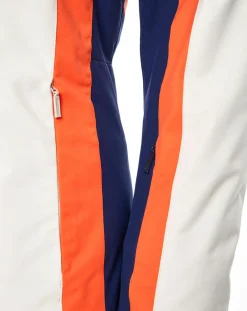 Veste de ski Sella écru/orange