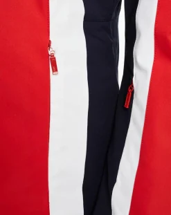 Veste de ski Sella rouge