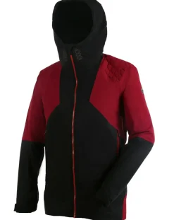 Veste de ski Spencer noir/rouge