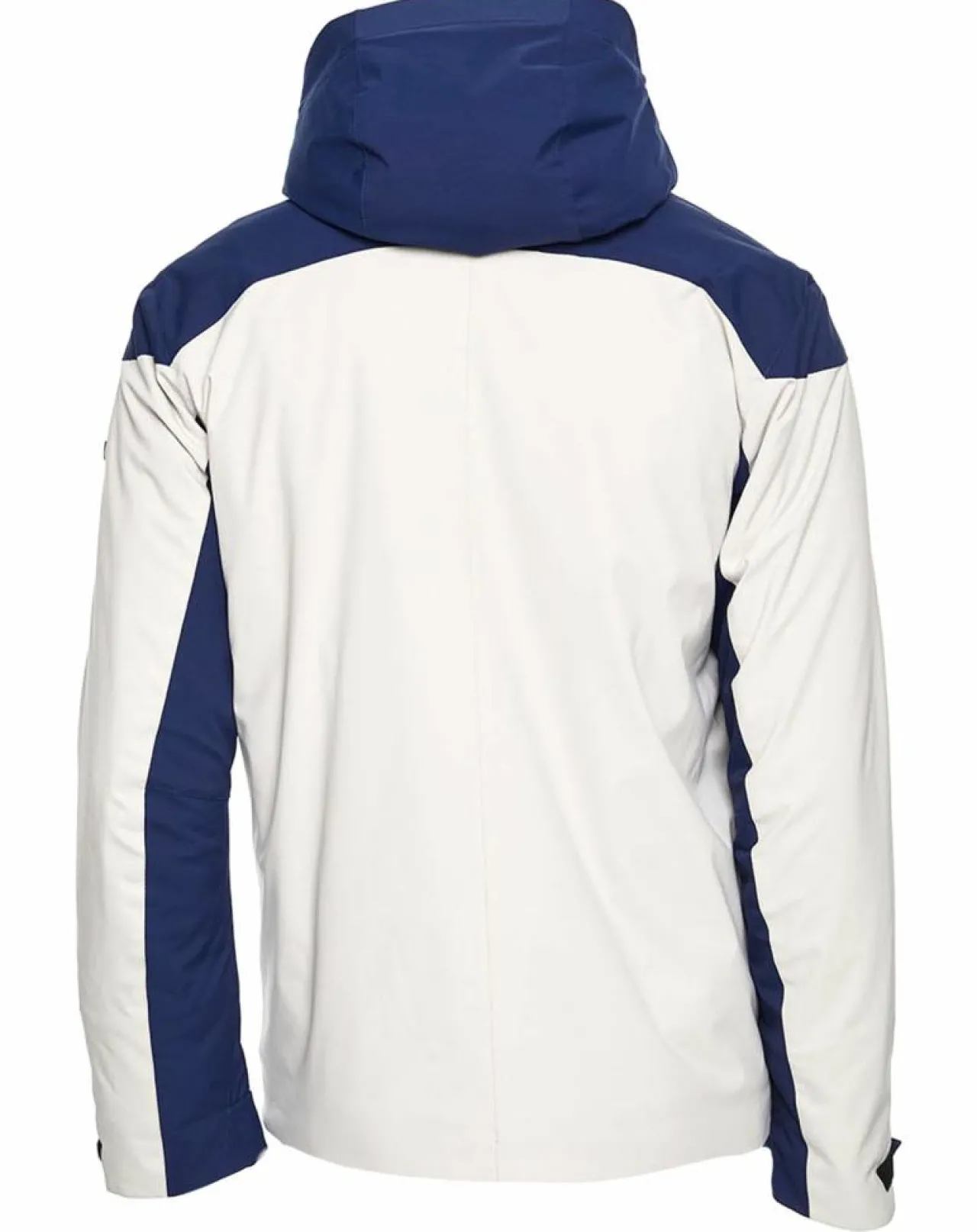 Veste de ski Villard écru/bleu marine