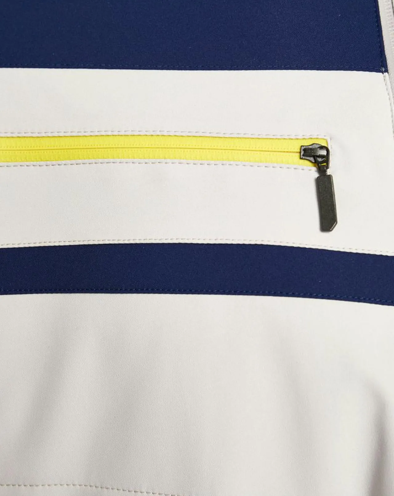 Veste de ski Villard écru/bleu marine