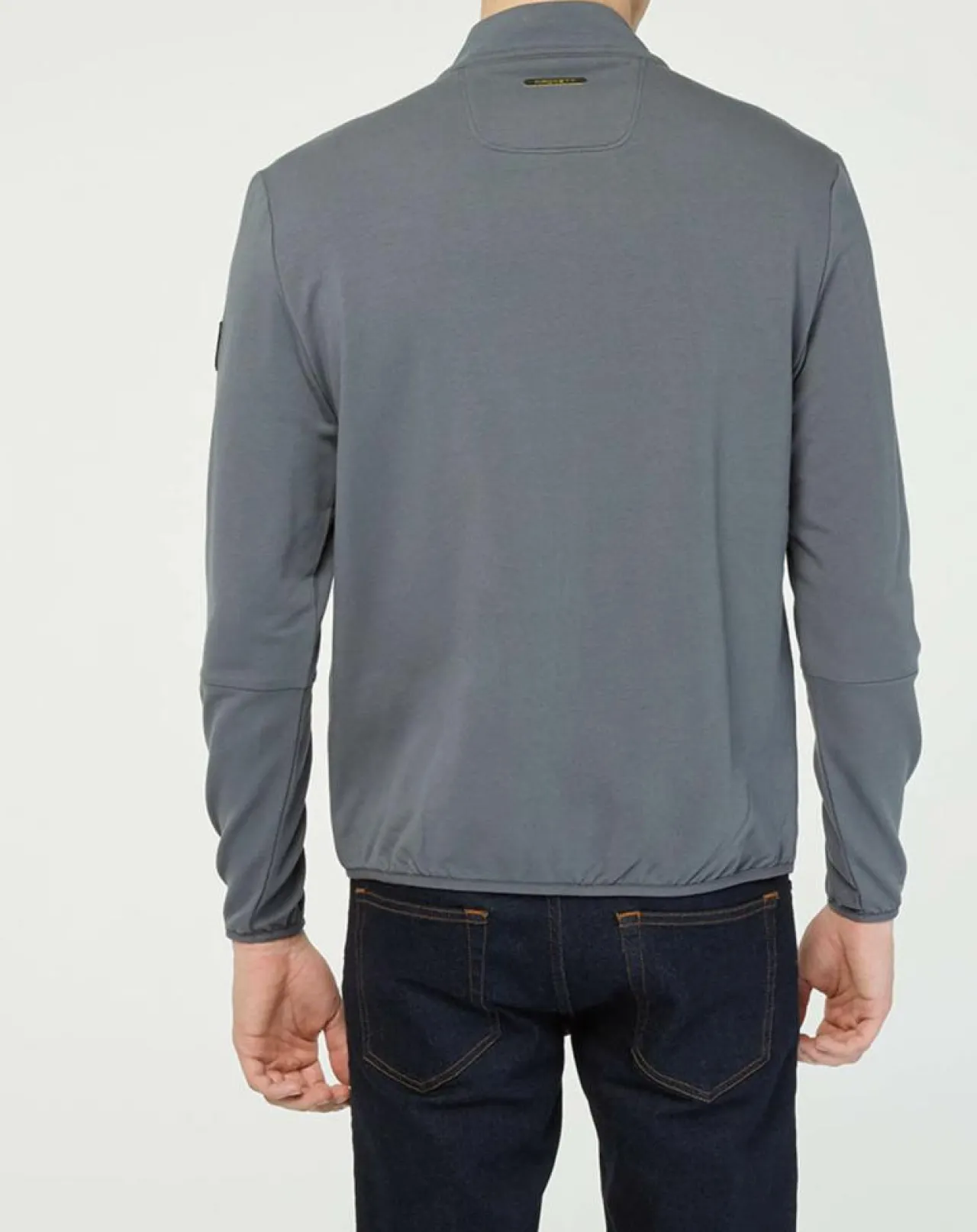 Veste de survêtement zippée Amr Pro Down gris/noir