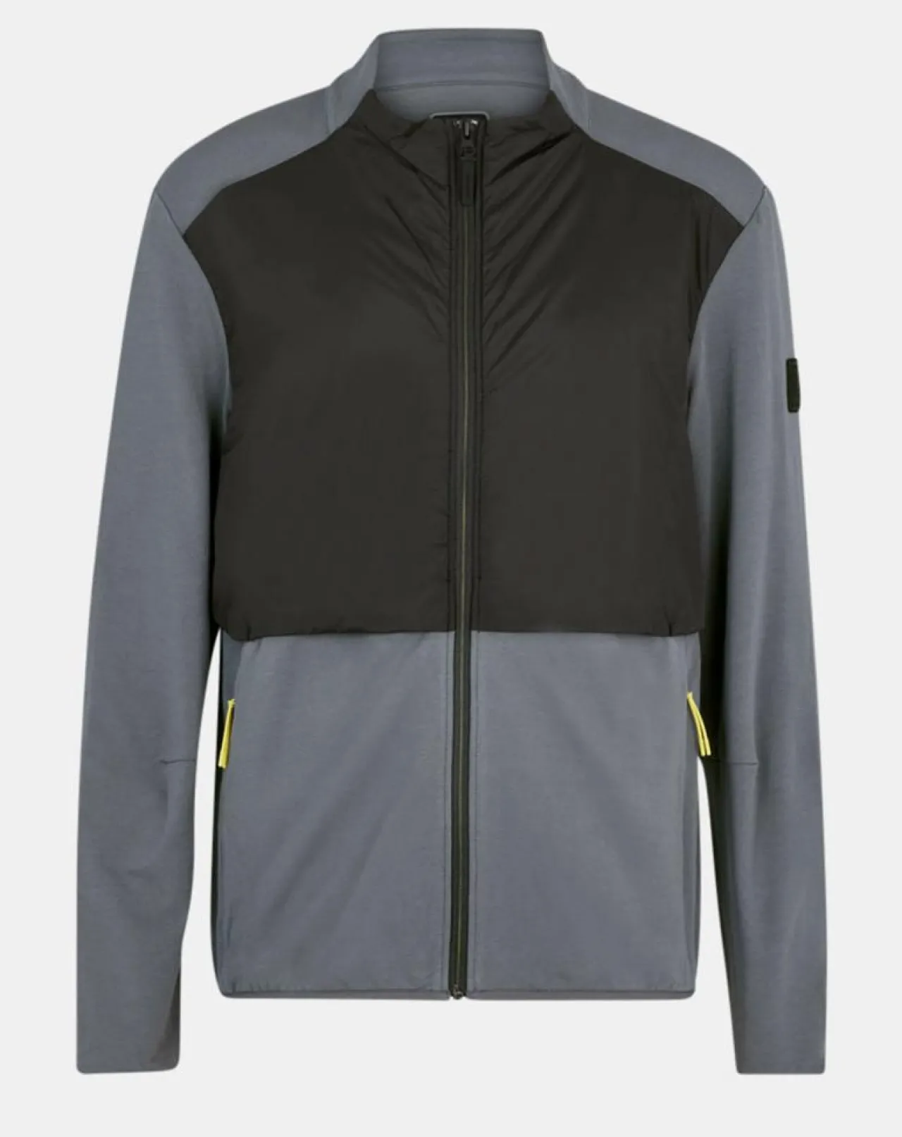Veste de survêtement zippée Amr Pro Down gris/noir