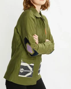 Veste droite Militaire kaki