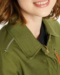 Veste droite Militaire kaki