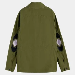 Veste droite Militaire kaki