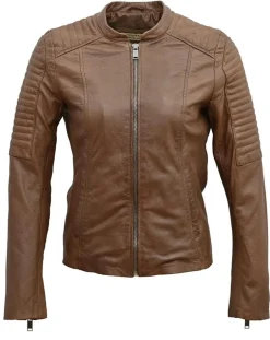 Veste en Cuir Cheyenne cognac