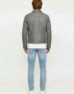 Veste en Cuir Colt vintage grey