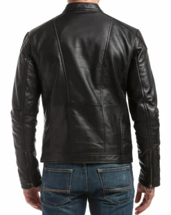 Veste en Cuir Zuzarte noire