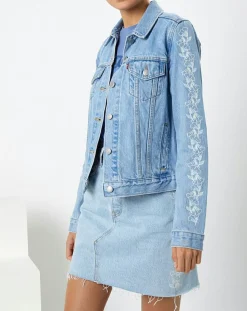 Veste en Jean Original Trucker bleue