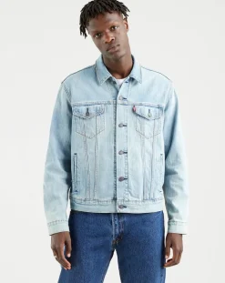 Veste en Jean The Trucker bleue