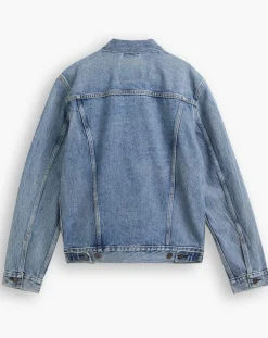 Veste en jean The Trucker original bleu moyen