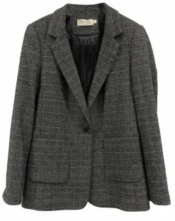 Veste en Laine mélangée Ava noire