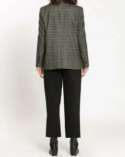 Veste en Laine mélangée Ava noire