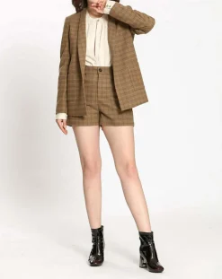 Veste en Laine mélangée Eloise beige