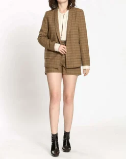 Veste en Laine mélangée Eloise beige