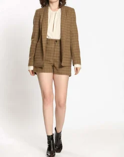 Veste en Laine mélangée Eloise beige