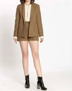 Veste en Laine mélangée Eloise beige