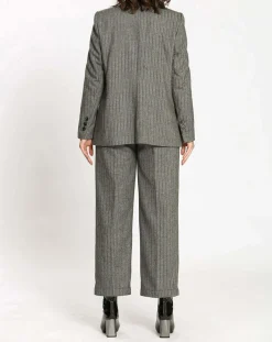 Veste en Laine mélangée Lilou grise