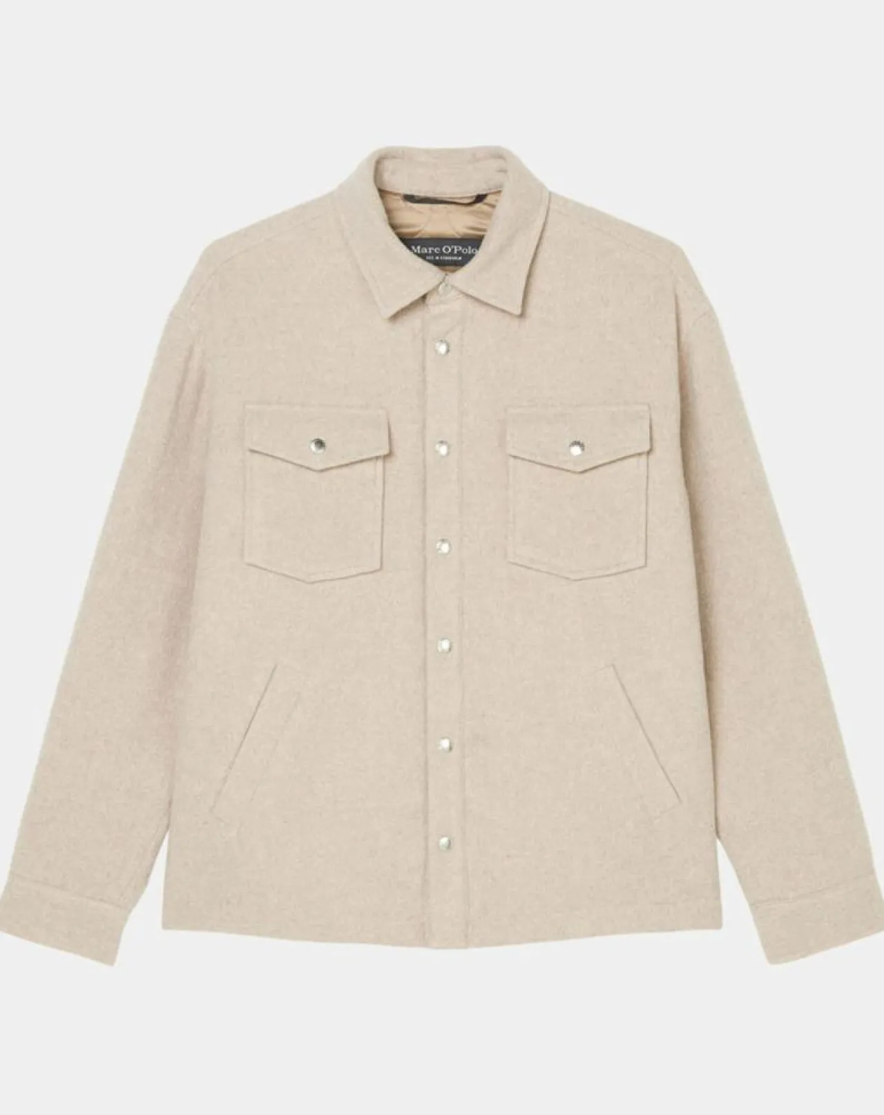 Veste en Laine mélangée Thermor beige
