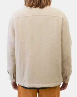 Veste en Laine mélangée Thermor beige