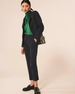 Veste en Laine mélangée Vanny nocturne