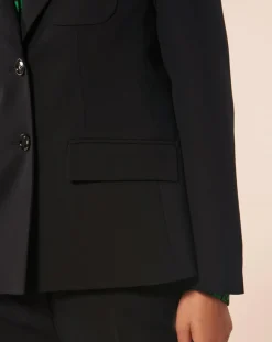 Veste en Laine mélangée Vanny nocturne