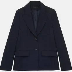 Veste en Laine mélangée Vanny nocturne