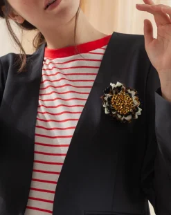 Veste en Laine mélangée Vezuve bleu marine