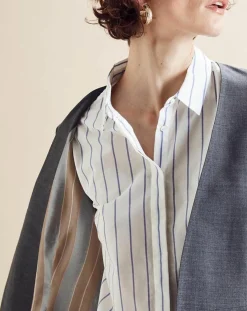 Veste en Laine mélangée Vezuve gris