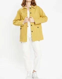 Veste en Twill Loom kaki clair