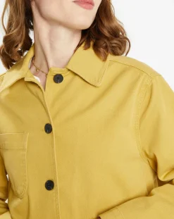 Veste en Twill Loom kaki clair